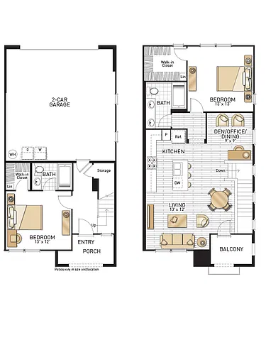 Floor plan Plan Q