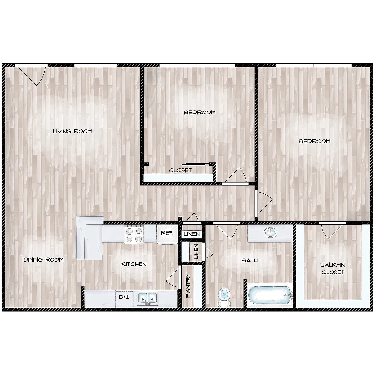 Floor plan 2X1
