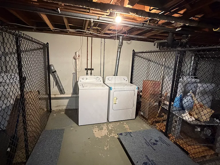 Basement Storage/Laundry Area