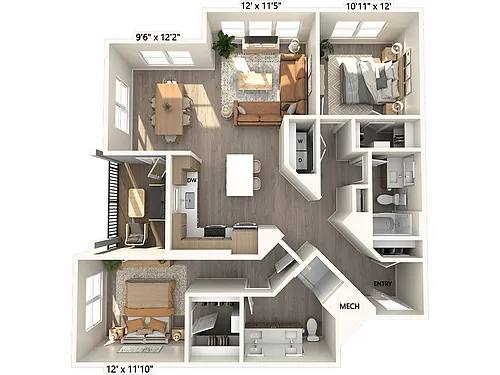Floor plan B4-Finish2-1252