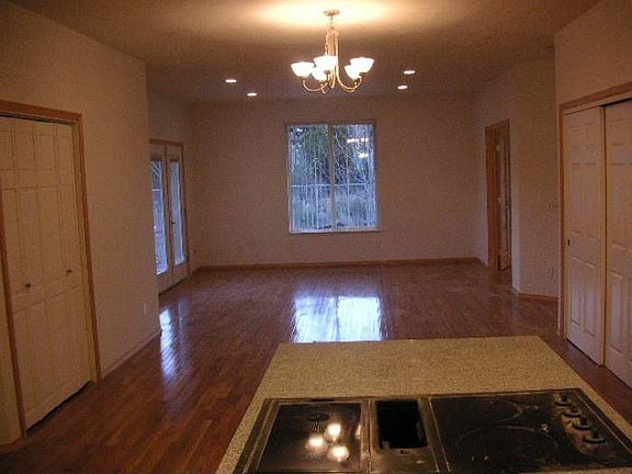 island & dining area