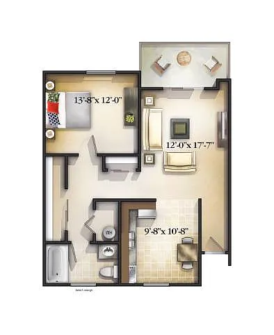 Floor plan Bonanza