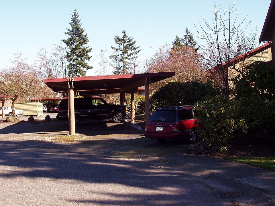Covered parking+ room for visitors