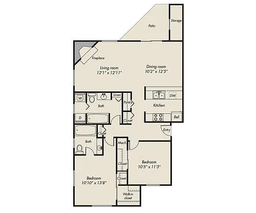 Floor plan 1049-R