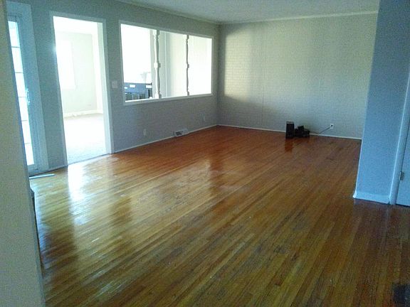 Living room- wood floor