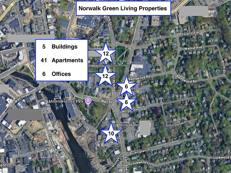 5 Buildings - 41 Apartments - 6 Offices -Norwalk Green Living Properties