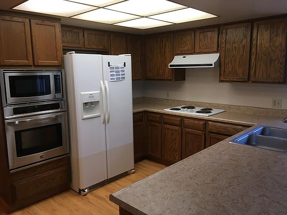 Kitchen with new dishwasher,
 new microwave / oven combo
