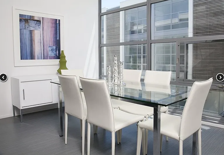 Dining room of Alta Floorplan second floor