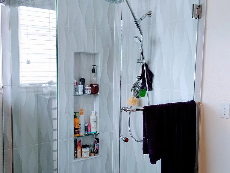 updated Master shower