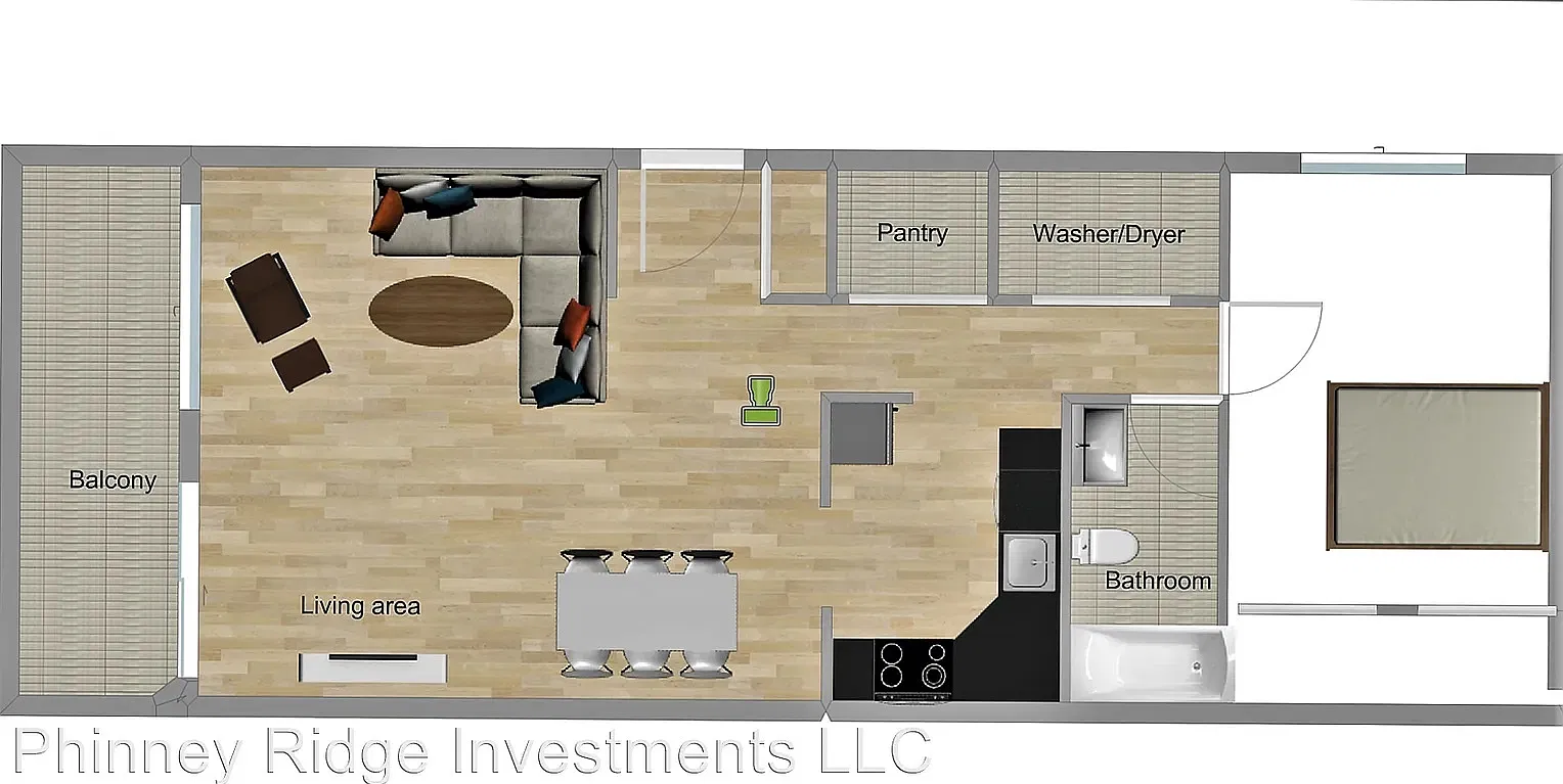 1 bed, 780 sqft, $2,285 — Photo 2