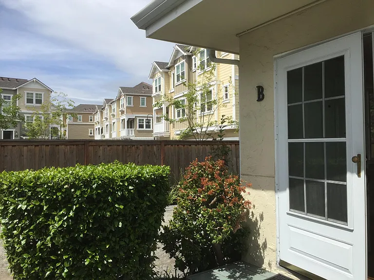 front of unit look out to neighbors