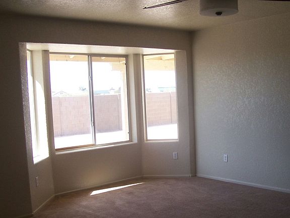 Bay Window in Master Bedroom