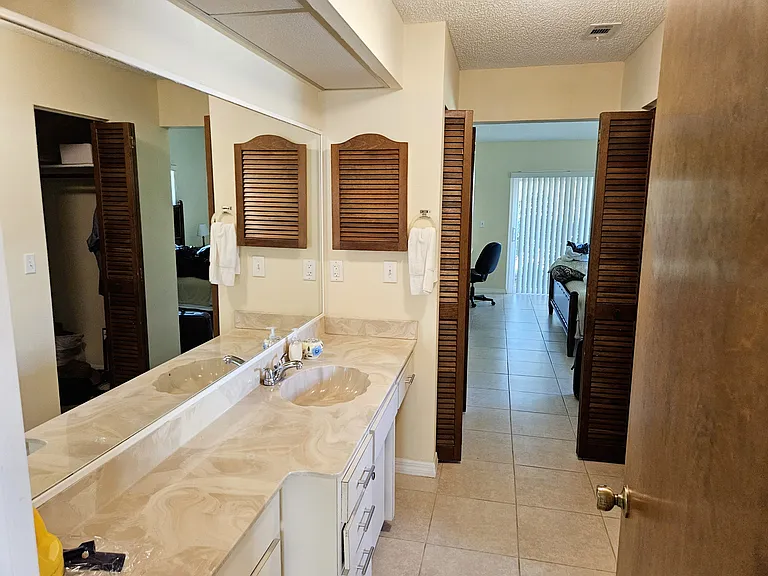 Primary suite bathroom