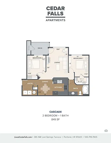Floor plan Cascade