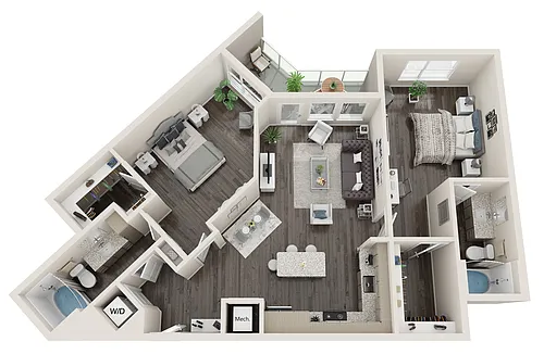 Floor plan Flamingo