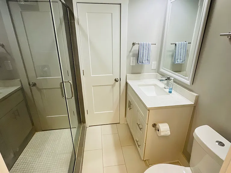 Master Bathroom (View from Hallway)