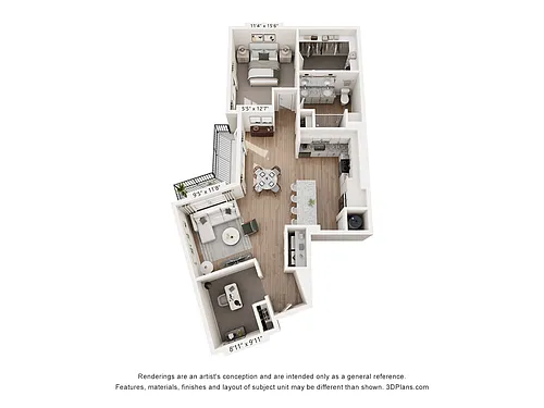 Floor plan A4 - Azure