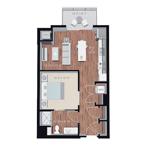 Floor plan Sandy