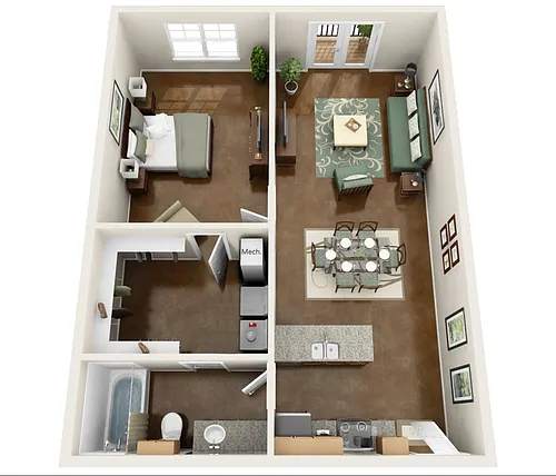 Floor plan Beacon