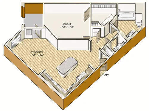 Floor plan A12