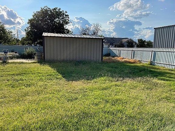 Storage Building Backyard