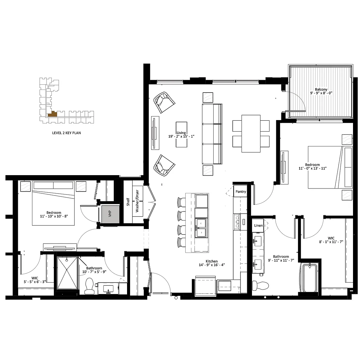 Floor plan Alden - Type A