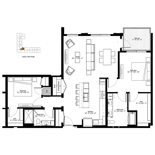 Floor plan Alden - Type A