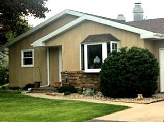 Front of House - Faces South