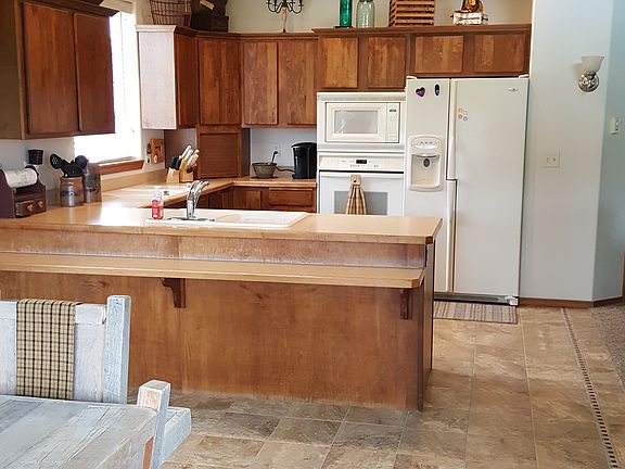 Kitchen, from dining room.
