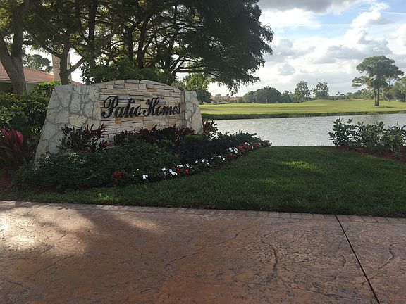 Patio Homes entrance