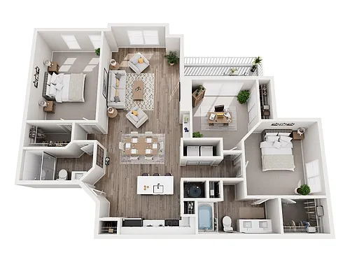 Floor plan C2R