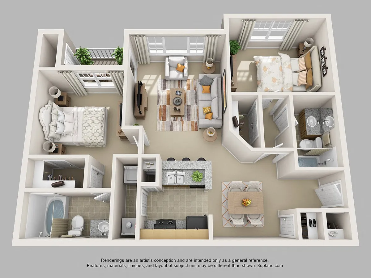 Floor plan Cedar One