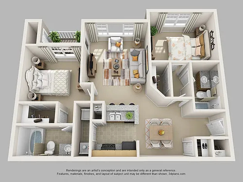 Floor plan Cedar One