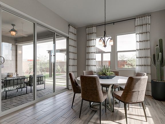 Cozy dining area