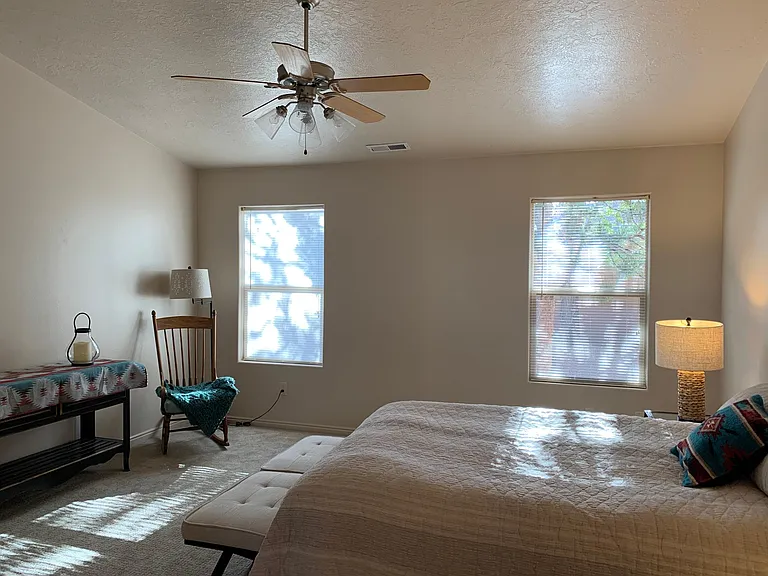 Main Bedroom previously furnished