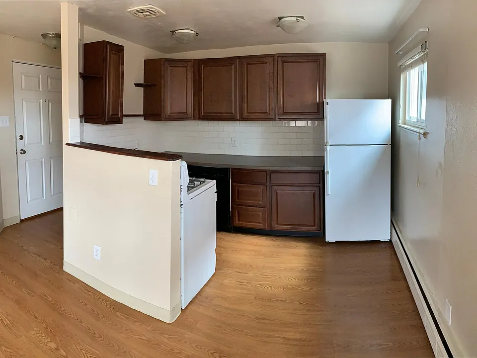 kitchen view from living room