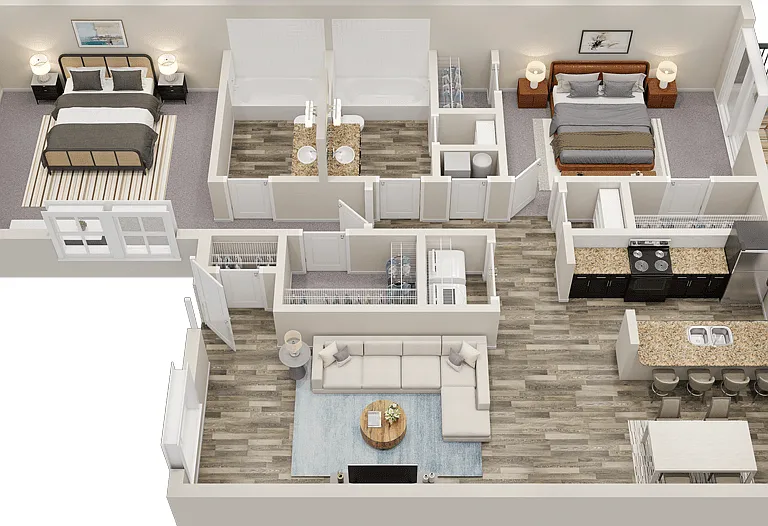 Waters Edge Apartments — Photo 23
