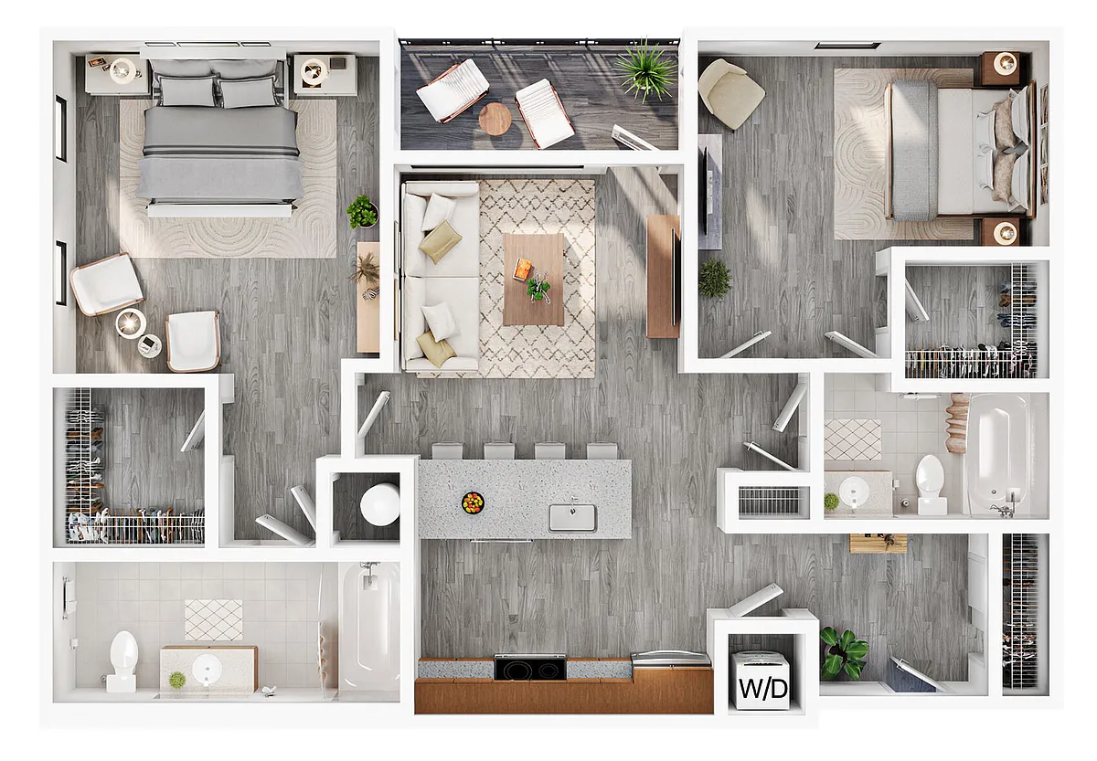 Floor plan The Captain