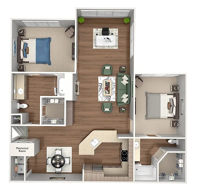 Floor plan B4