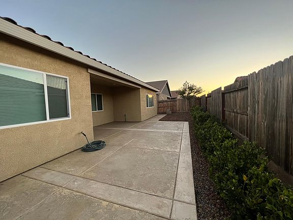Backyard large patio