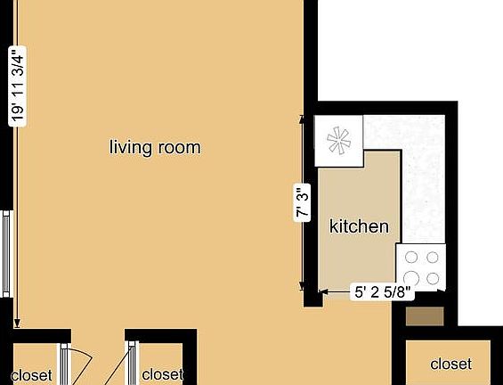 2nd image of 200 W 18th St APT 3J