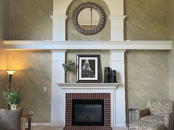 Two Story Gas Fireplace