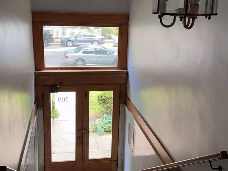 Original marble entry
