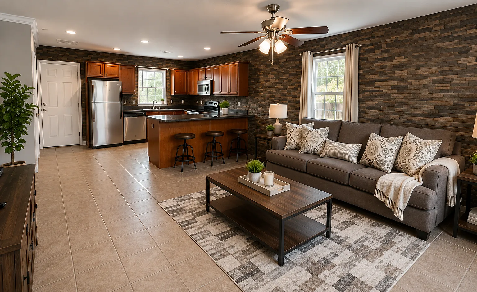 2 bed, 1.5 bath, 1160 sqft, $1,550 — Photo 2