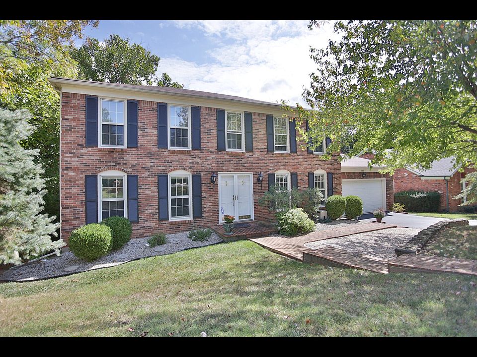 Brick traditional 2 story