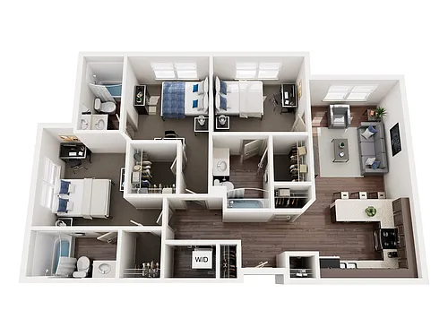 Floor plan 3A