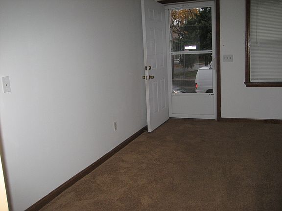 Living room with new carpeting