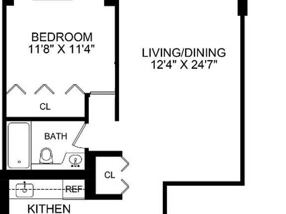 2nd image of 225 W 83rd St APT 17C