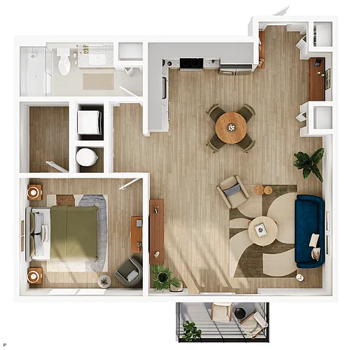 Floor plan P