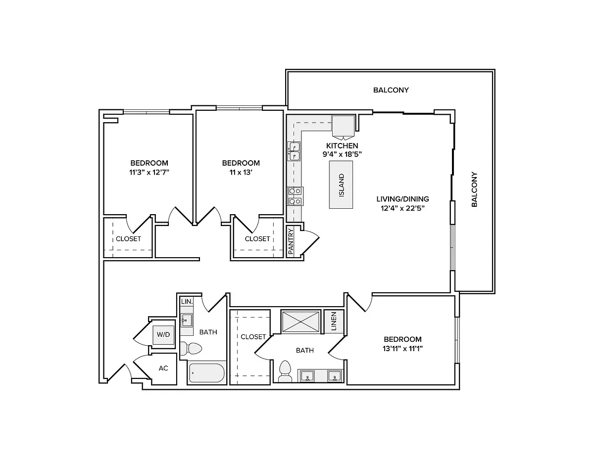 Floor plan C01